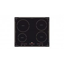 Rustikálny indukčný panel IBR 6040 EASY, čierne sklo 1