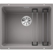 Kuchynský drez Blanco Etagon 500-U, hliníková metalíza 1