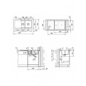 Kuchynský drez TEKA AURA 60 B-TG, béžová 2