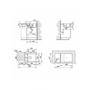 Kuchynský drez TEKA KEA 60 B-TG, nero 2