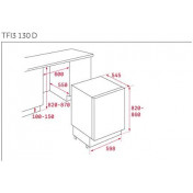 Podstavná chladnička TEKA TFI3 130 D TOTAL 2
